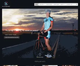 Teamalchemist.com(Alchemist Custom Cycling Apparel) Screenshot