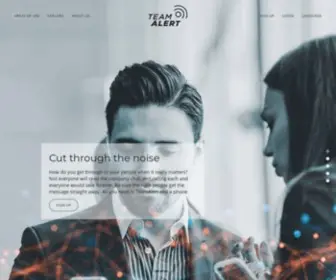 Teamalert.net(TeamAlert) Screenshot