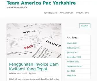 Teamamericapac.org(Team America Pac Yorkshire) Screenshot