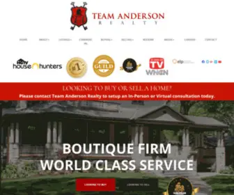 Teamandersonrealty.com(Team Anderson Realty) Screenshot