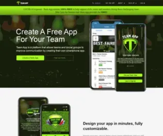 Teamapp.com(Team app is a platform) Screenshot