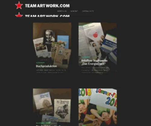 Teamartwork.com(Werbeagentur & Druckservice) Screenshot