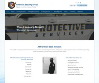 Teamasg.com(American Security Group %) Screenshot