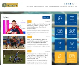 Teambath.com(Team Bath) Screenshot