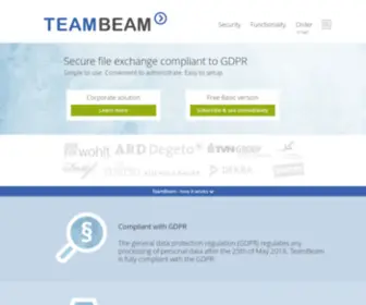 Teambeam.de(Teambeam) Screenshot