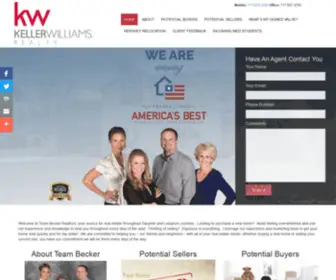 Teambeckerrealtors.com(Team Becker Realtors) Screenshot