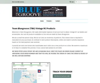 Teambluegroove.com(Team Bluegroove) Screenshot