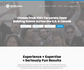 Teambonding.com(Corporate Team Building & Team Bonding Activities) Screenshot