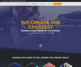 Teambuildinggamesfranchise.com(Moveable Teambuilding Games) Screenshot