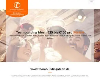 Teambuildingideen.de(Teambuilding ideen) Screenshot