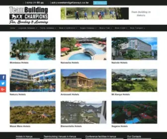 TeambuildingVenuesinkenya.co.ke(Team Building in Kenya) Screenshot