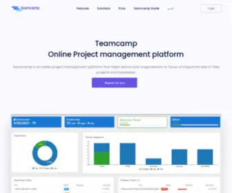 Teamcamp.me(نرم افزار مدیریت پروژه آنلاین و همکاری تیم ها) Screenshot