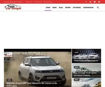 Teamcardelight.com(Car delight) Screenshot