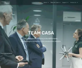 Teamcasa.nl(Team CASA) Screenshot