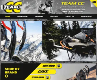 Teamccwasilla.com(Team CC Alaska) Screenshot