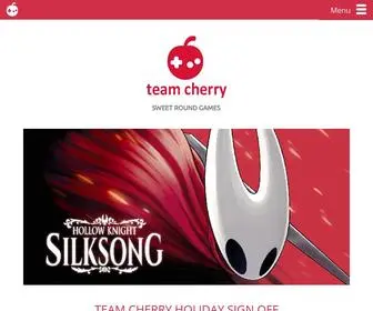 Teamcherry.com.au(Team Cherry) Screenshot
