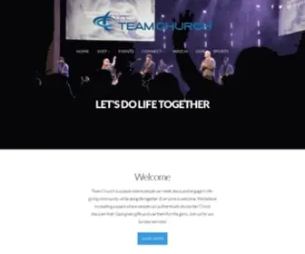 Teamchurch.com(Team Church) Screenshot