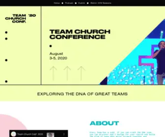 Teamchurchconference.com(Home Digital) Screenshot