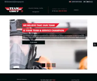 Teamcleaningsolutions.com(Industrial Cleaning Company & Facility Maintenance) Screenshot