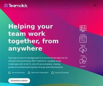 Teamclick.io(Work together) Screenshot