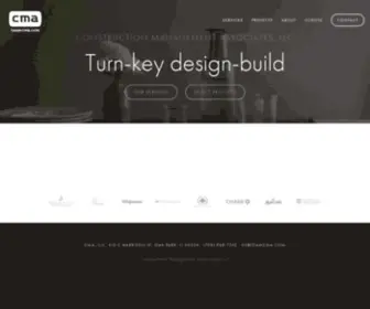 Teamcma.com(Construction Management Associates) Screenshot