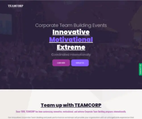 Teamcorp.org(Team Building) Screenshot