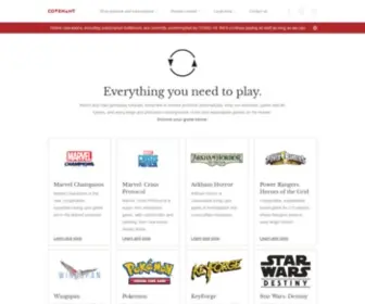 Teamcovenant.com(Tabletop Game Store & Game Subscription Service) Screenshot