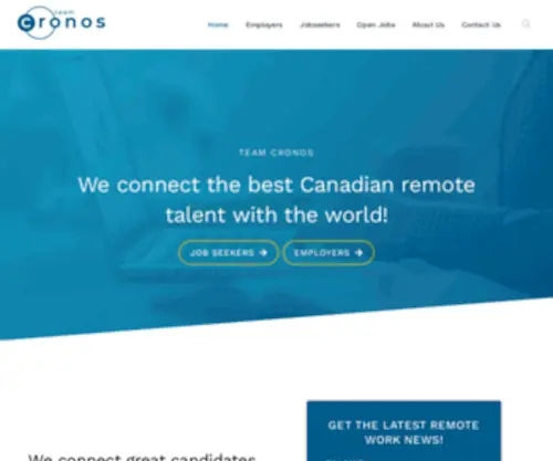 Teamcronos.com(Your Complete Workforce Solution) Screenshot