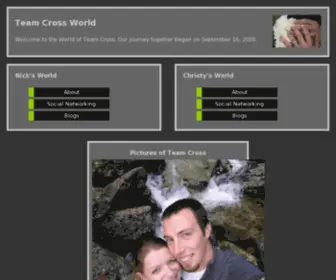 Teamcrossworld.com(Team Cross World) Screenshot