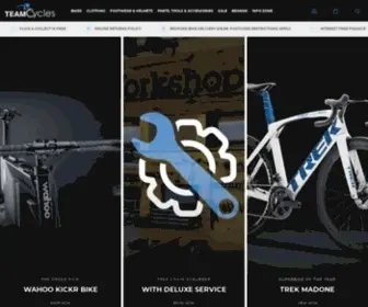 Teamcycles.com(Team Cycles) Screenshot