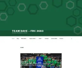 Teamdave.ca(Team DAVE) Screenshot