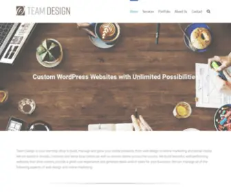 Teamdesign.com(Team Design) Screenshot