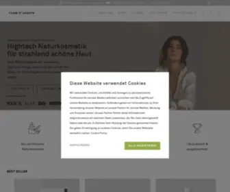 Teamdrjoseph.com(Hightech Naturkosmetik offizieller Shop) Screenshot