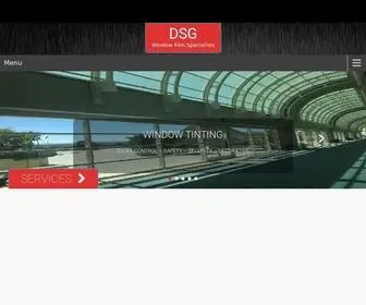 Teamdsg.com(Window Film Specialists) Screenshot