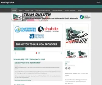 Teamduluth.org(Team Duluth) Screenshot