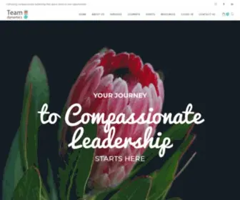 Teamdynamics.co.za(Cultivating compassionate leadership) Screenshot
