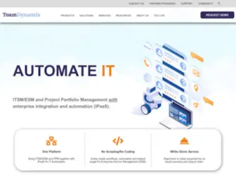 Teamdynamix.com(Project portfolio management software) Screenshot