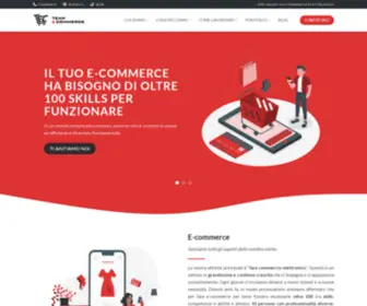 Teamecommerce.com(Affidati a noi per potenziare o creare il tuo e) Screenshot