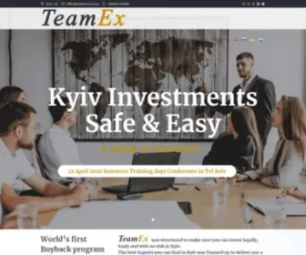 Teamex.com.ua(TeamEx Real) Screenshot