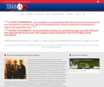 Teamexposure.com(A Ball Park Sports Company) Screenshot