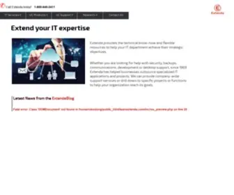Teamextenda.com(Extenda Networks) Screenshot