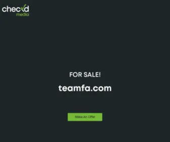 Teamfa.com Screenshot
