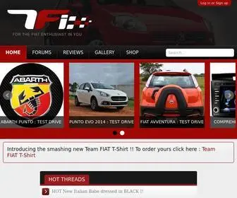 Teamfiat.com(Team Fiat) Screenshot