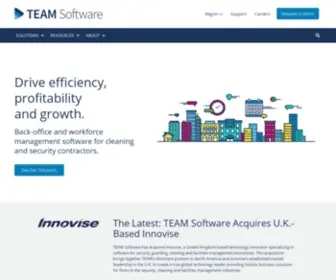 Teamfinancial.com(Global Workforce Management Software) Screenshot