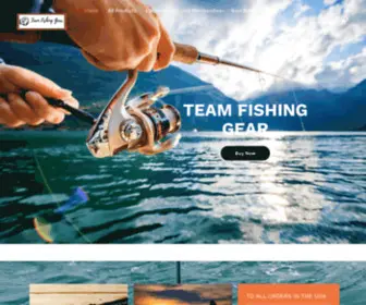 Teamfishinggear.com(Team Fishing Gear) Screenshot