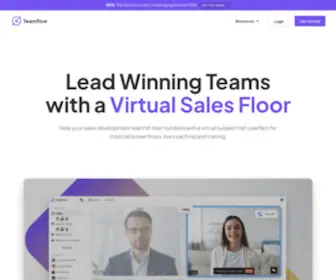 Teamflowhq.com(Feel like a team again) Screenshot
