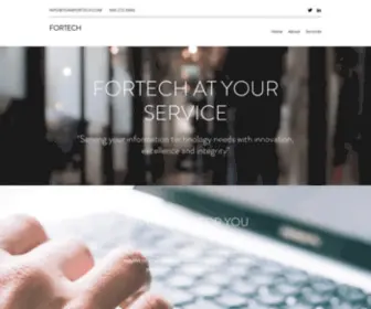 Teamfortech.com(Fortech) Screenshot