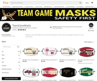 TeamGamemasks.com(TeamGamemasks) Screenshot