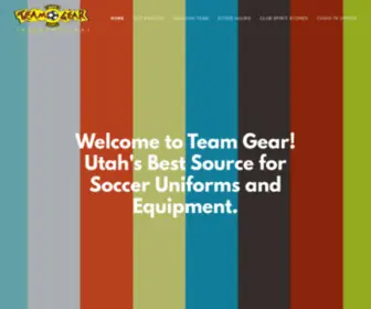 TeamGearsoccer.com(TeamGearsoccer) Screenshot