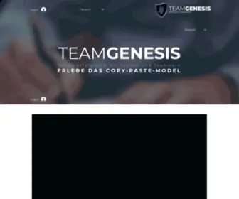 TeamGenesis.info(HOME) Screenshot